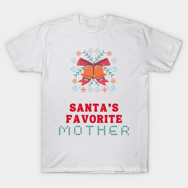 Christmas Mother Gift T-Shirt by Minisim